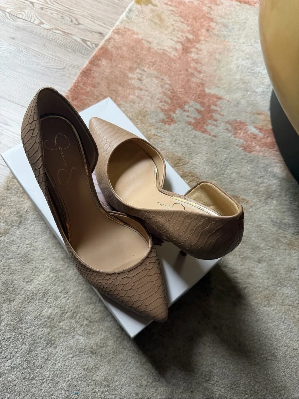 Jessica Simpson Nude JP-LIVVY heels